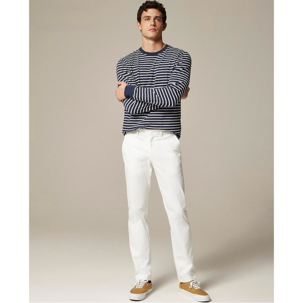 NWT J. Crew 770™ Straight-fit Stretch Chino Pant White